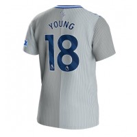 Maglie da calcio Everton Ashley Young #18 Terza Maglia 2023-24 Manica Corta